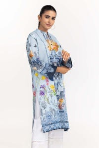 UAE -Digital Printed Cambric Shirt GLS-22-256