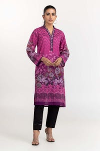 UAE -Digital Printed Cambric Shirt GLS-22-266