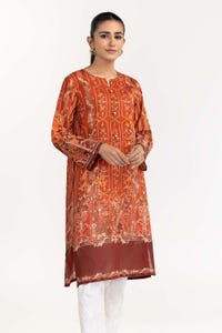 UAE -Digital Printed Cambric Shirt GLS-22-268