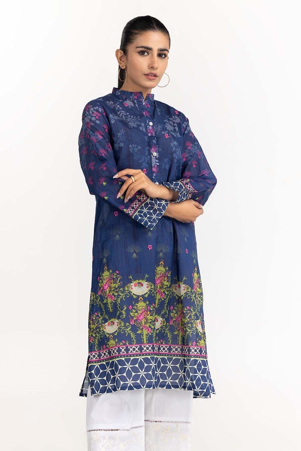 UAE -Digital Printed Cambric Shirt GLS-22-271