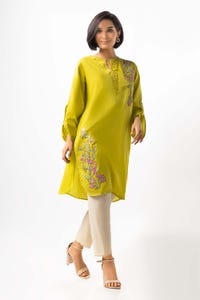 UAE -Embroidered Cambric Cotton Shirt GLS-22-39