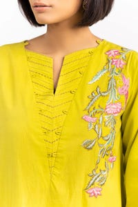 UAE -Embroidered Cambric Cotton Shirt GLS-22-39