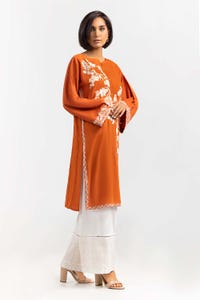 UAE -Embroidered Cambric Cotton Shirt GLS-22-42