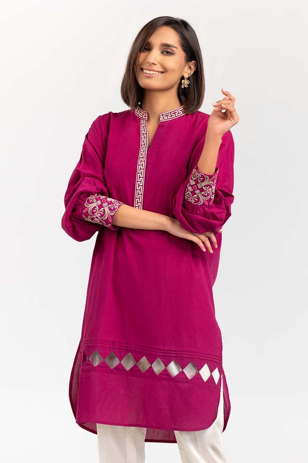 UAE -Embroidered Light Cotton Shirt GLS-22-80