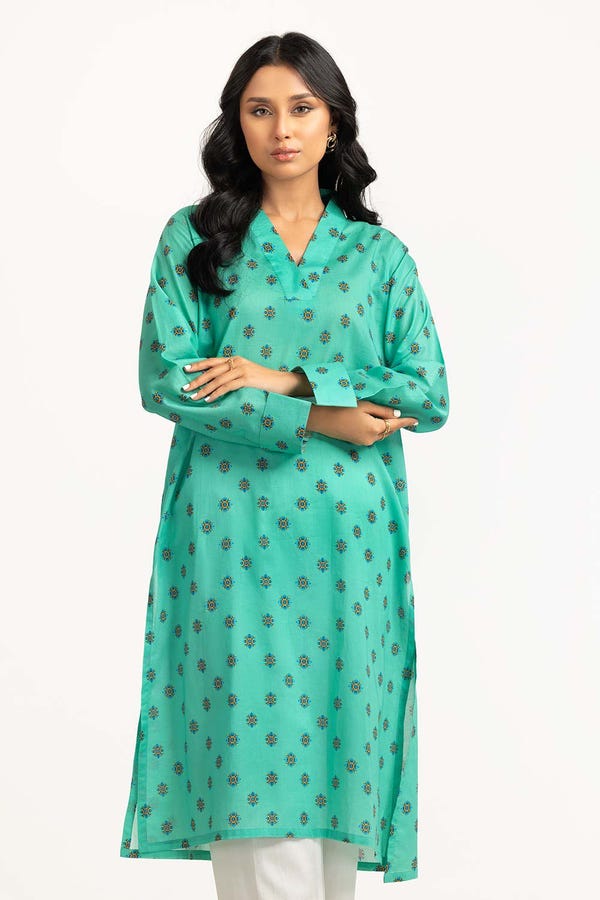 UAE -Digital Printed Cambric Shirt GLS-23-01