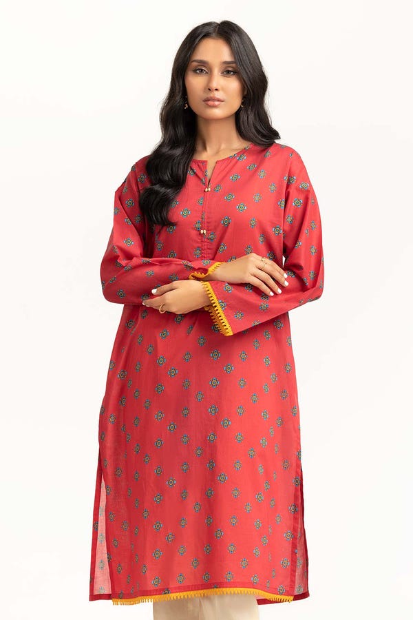 UAE -Digital Printed Cambric Shirt GLS-23-02