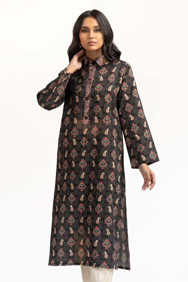 UAE -Digital Printed Cambric Shirt GLS-23-04