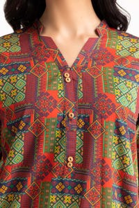 UAE -Digital Printed Cambric Shirt GLS-23-100