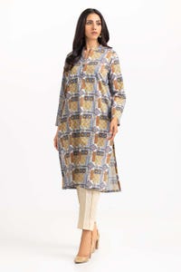 UAE -Digital Printed Cambric Shirt GLS-23-101