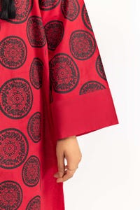 UAE -1Pc Dyed Cambric Screen Printed Kurti GLS-23-109