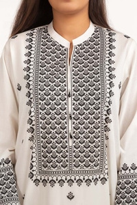 UAE -Dyed Cambric Screen Printed Shirt GLS-23-111