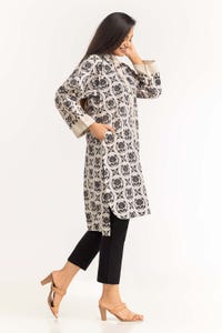 UAE -1Pc Dyed Cambric Screen Printed Kurti GLS-23-112