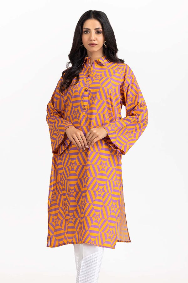 UAE -Digital Printed Cambric Shirt GLS-23-123