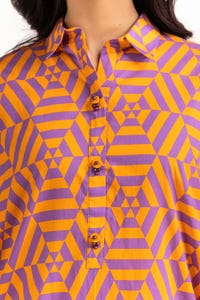 UAE -Digital Printed Cambric Shirt GLS-23-123