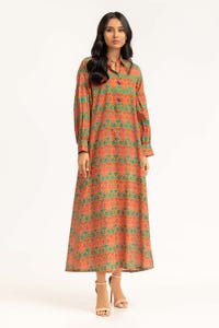 UAE -Digital Printed Cambric Shirt GLS-23-127