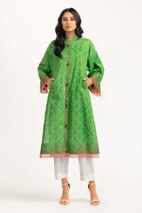 UAE -1Pc Digital Printed Cambric Kurti GLS-23-13
