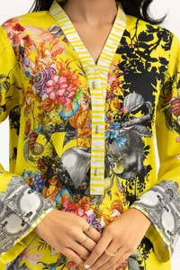 UAE -Digital Printed Cambric Shirt GLS-23-16