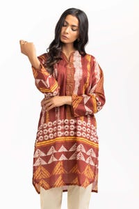 UAE -Digital Printed Cambric Shirt GLS-23-174