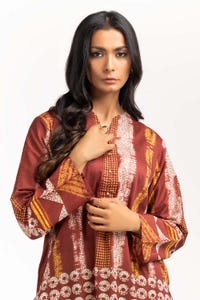 UAE -Digital Printed Cambric Shirt GLS-23-174