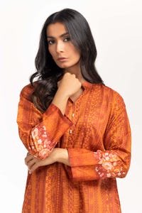 UAE -Digital Printed Cambric Shirt GLS-23-176