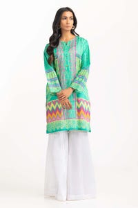 UAE -Digital Printed Cambric Shirt GLS-23-183