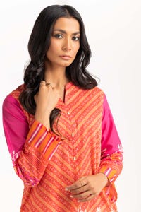 UAE -Digital Printed Cambric Shirt GLS-23-184
