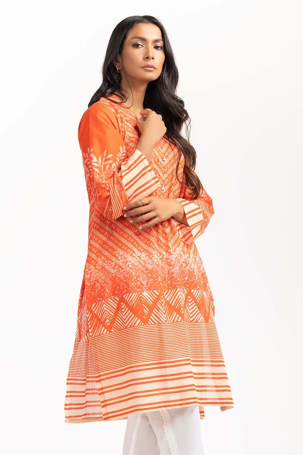 UAE -Digital Printed Cambric Shirt GLS-23-185