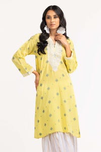 UAE -Cotton Jacquard Embroidered Shiirt GLS-23-189