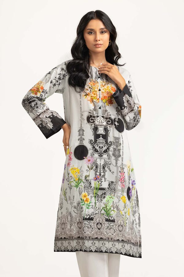 UAE -Digital Printed Cambric Shirt GLS-23-18