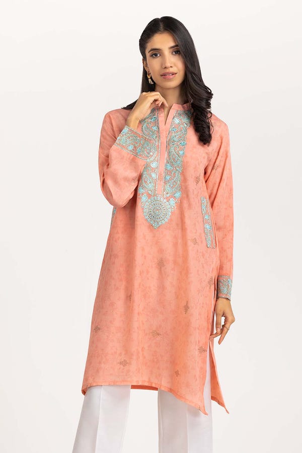 UAE -Jacquard Embroidered Shirt GLS-23-190