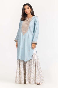 UAE -Cotton Jacquard Embroidered Shirt GLS-23-192