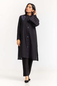 UAE -Dyed Cambric Embroidered Shirt GLS-23-198