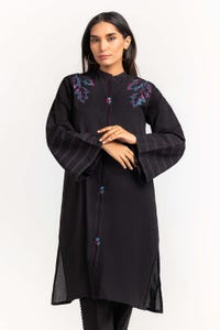 UAE -Dyed Cambric Embroidered Shirt GLS-23-198