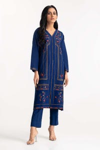 UAE -Cambric Embroidered Shirt GLS-23-201