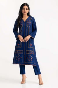 UAE -Cambric Embroidered Shirt GLS-23-201