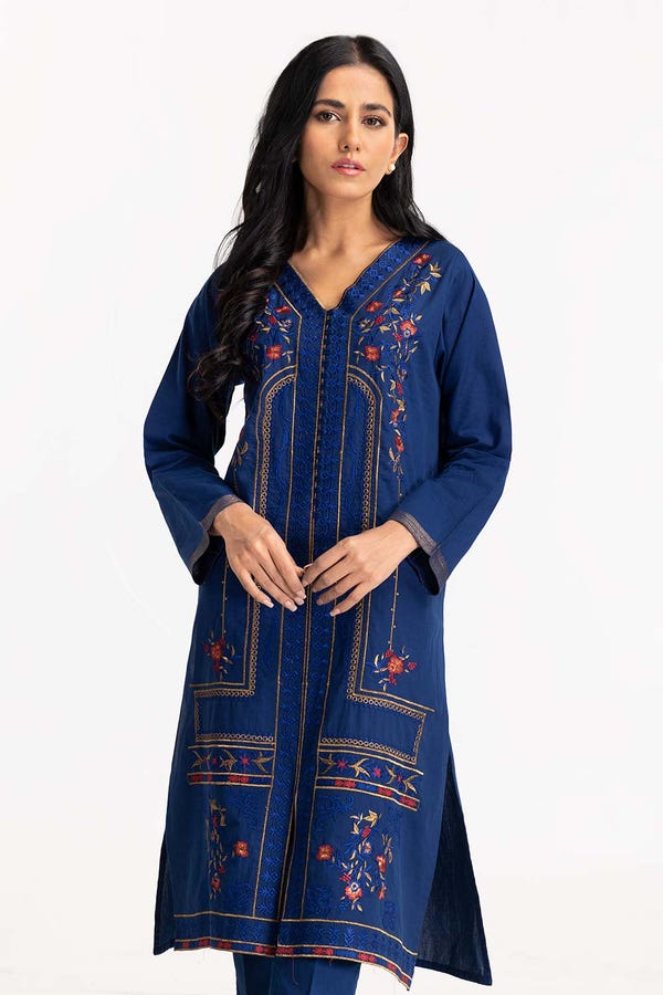 UAE -Cambric Embroidered Shirt GLS-23-201