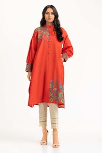 UAE -Cambric Embroidered Shirt GLS-23-205