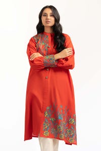UAE -Cambric Embroidered Shirt GLS-23-205