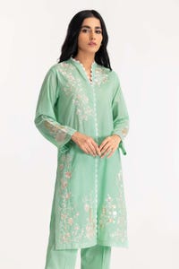 UAE -Cambric Embroidered Shirt GLS-23-208