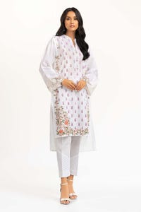 UAE -Dyed Cambric Screen Print Shirt GLS-23-212