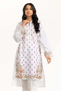 UAE -Dyed Cambric Screen Print Shirt GLS-23-212