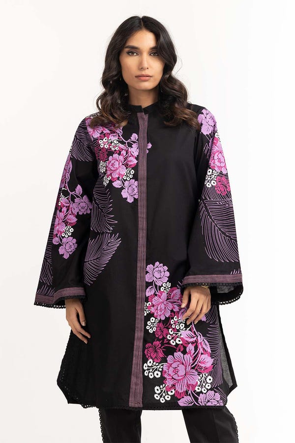 UAE -Cambric Screen Printed Shirt GLS-23-214
