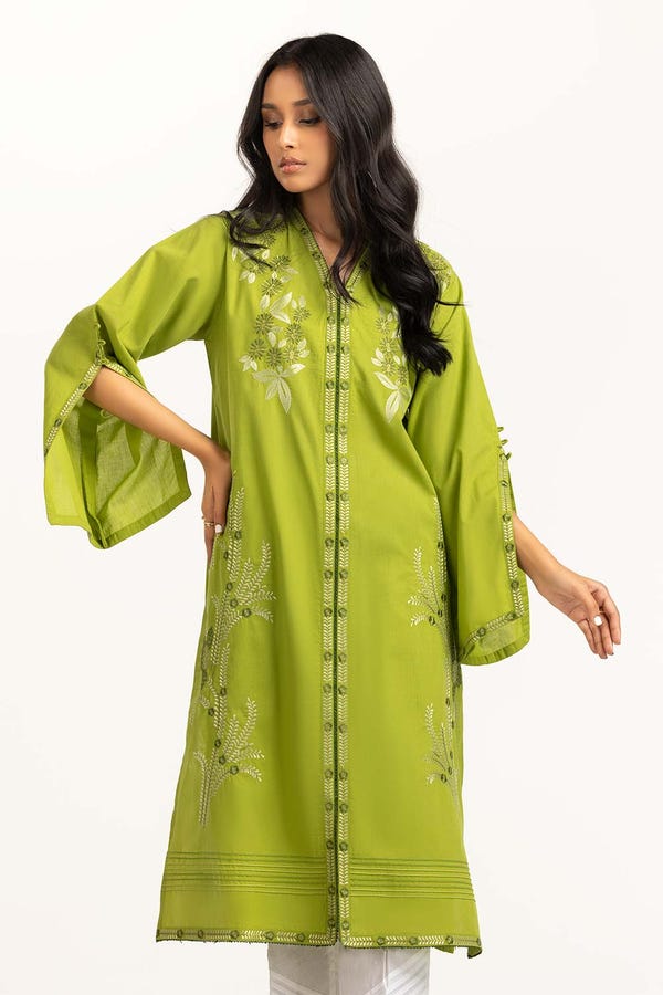 UAE -Cambric Embroidered Shirt GLS-23-216