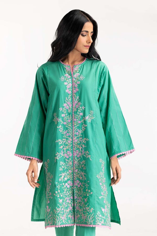 UAE -Cambric Embroidered Shirt GLS-23-217