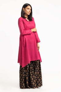 UAE -Self Dobby Embellished Shirt GLS-23-221