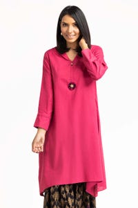 UAE -Self Dobby Embellished Shirt GLS-23-221