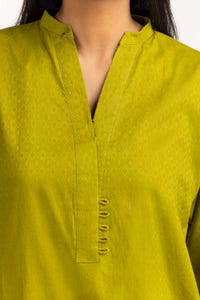 UAE -Dyed Self Dobby Embelished Shirt GLS-23-224