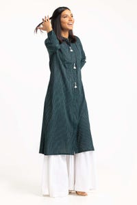 UAE -Cotton Stripes Embellished Shirt GLS-23-234