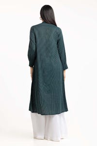 UAE -Cotton Stripes Embellished Shirt GLS-23-234