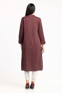 UAE -Cotton Stripes Embellished Shirt GLS-23-238